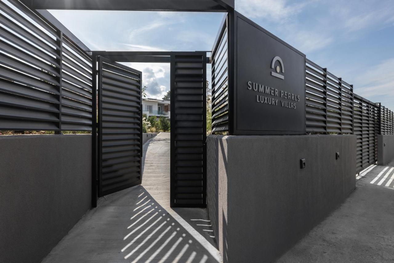 Summer Pearls Luxury Villas Polychrono Exterior foto