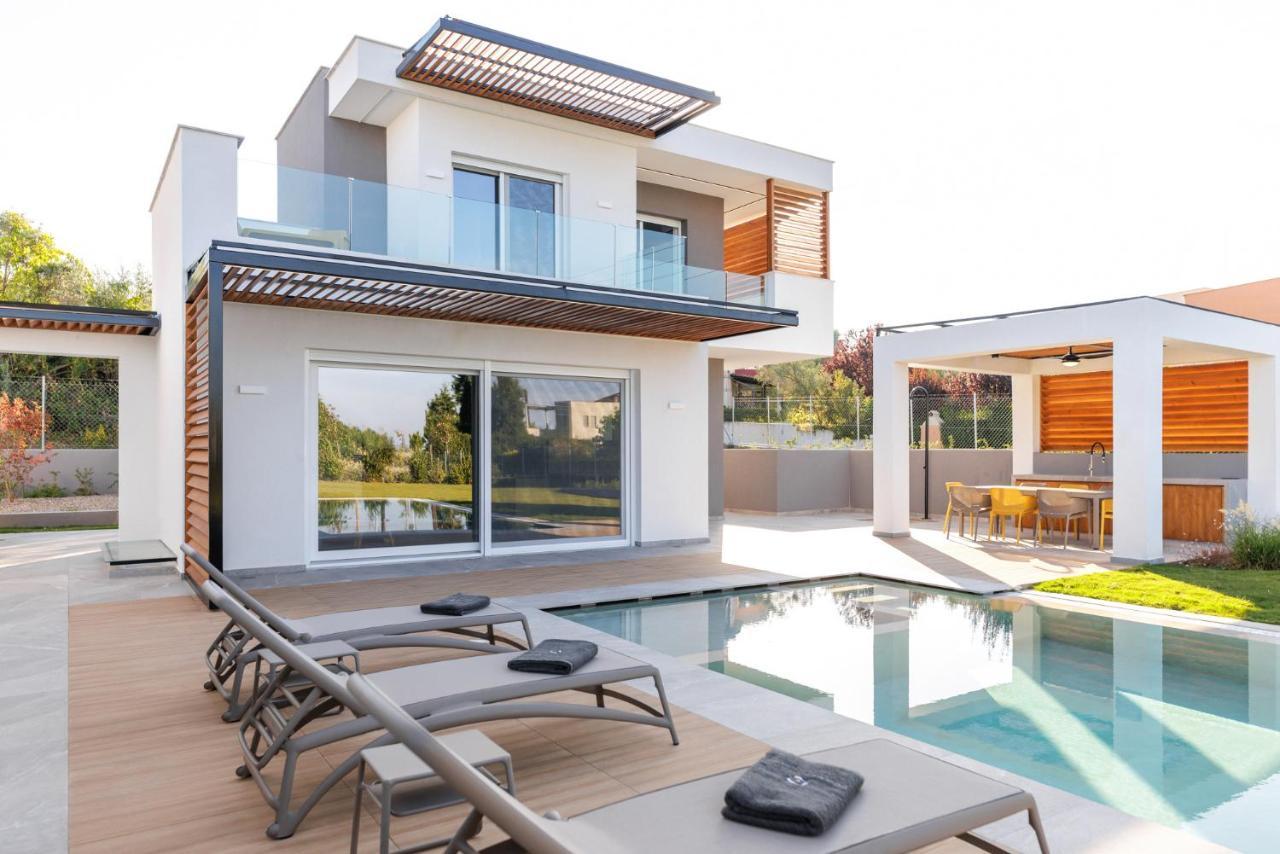 Summer Pearls Luxury Villas Polychrono Exterior foto
